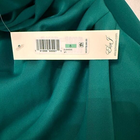 NWT Eliza J off shoulder gown - Picture 5 of 5